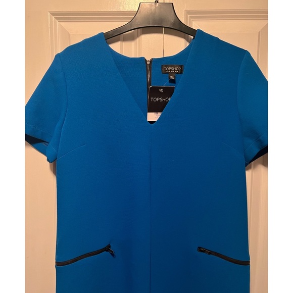 Blue Tunic Dress - Picture 2 of 3